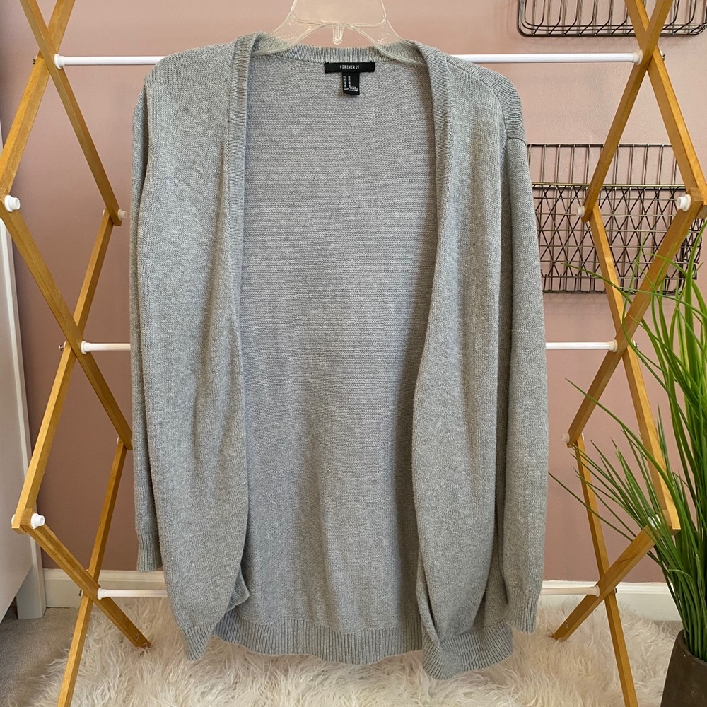Grey Cardigan